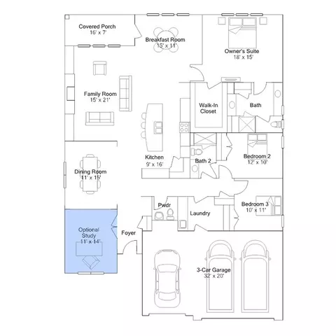 Floorplan - 5343 Redbud Rd, Lancaster, SC 29720 photo 2 of 2