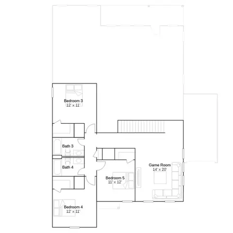 Floorplan - 109 Old Glory Rd, Bertram, TX 78605 photo 2 of 2
