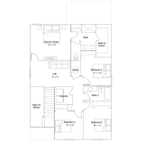 Floorplan - 9032 Bay Leaf Dr, Parrish, FL 34219 photo 2 of 2