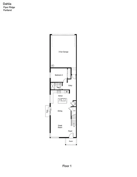 Floorplan - 3887 SW 38th St, Gresham, OR 97080 photo 1 of 2