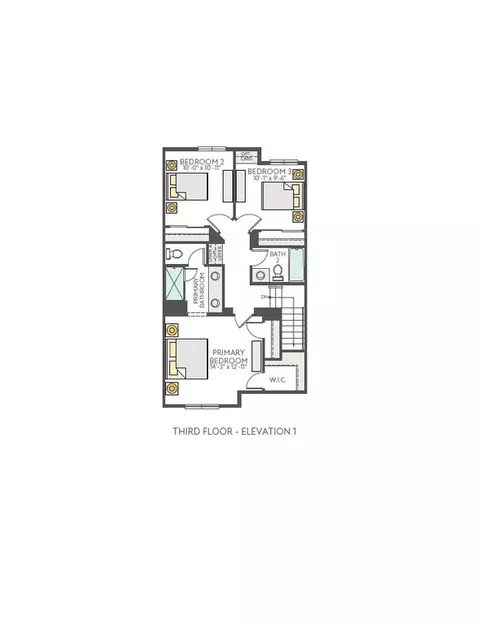 Floorplan - 4301 Elderbrook Ln, Pleasanton, CA 94566 photo 2 of 2
