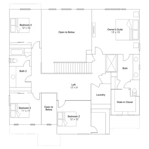 Floorplan - 2039 E Badger Ave, Eagle Mountain, UT 84005 photo 2 of 4