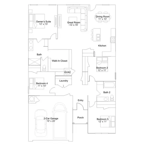 Floorplan - 509 W Bluebird St, Gardner, KS 66030 photo 2 of 2