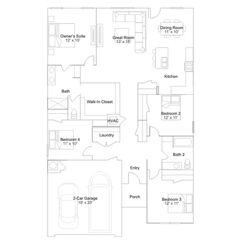 Floorplan - 509 W Bluebird St, Gardner, KS 66030 photo 1 of 2