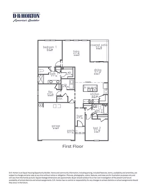 Floorplan - 574 Settings Dr E, Yemassee, SC 29945 photo 1 of 1
