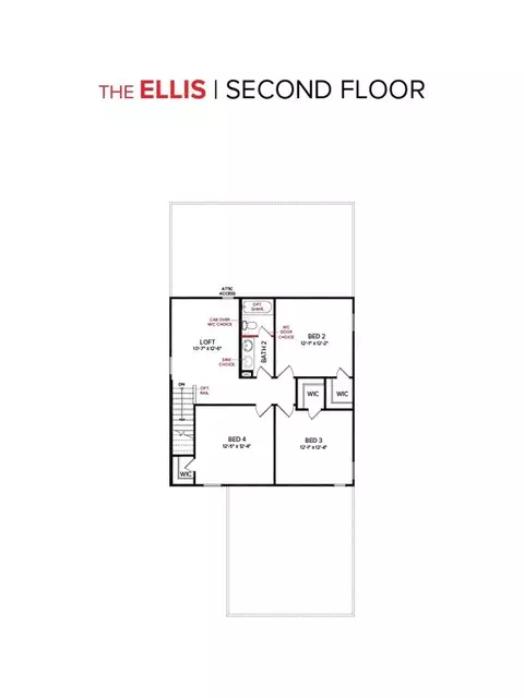 Floorplan - 2707 Weston Way, Anna, TX 75409 photo 2 of 2