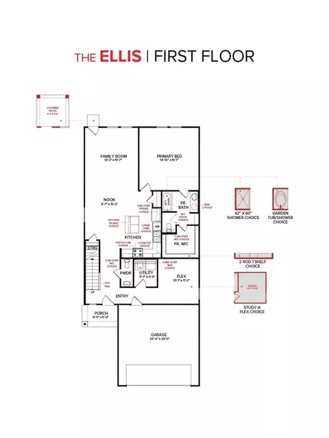 Floorplan - 2707 Weston Way, Anna, TX 75409 photo 1 of 2