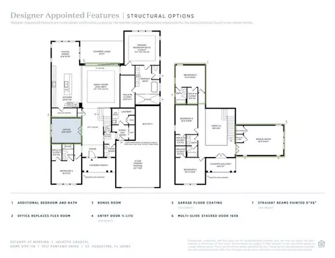 Floorplan - 1017 Pantano Dr, Saint Augustine, FL 32095 photo 1 of 1