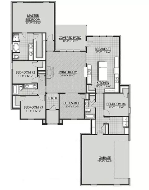 Floorplan - 370 Saw Grass Loop, Covington, LA 70435 photo 1 of 1