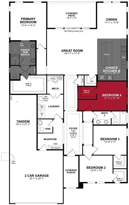 Floorplan - 4897 S 239th Dr, Buckeye, AZ 85326 photo 1 of 1