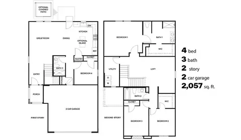 Floorplan - 12333 E Morris Carson Dr, Vail, AZ 85641 photo 1 of 1