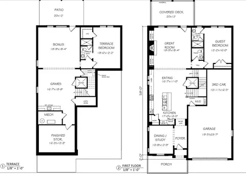 Floorplan - 3410 Commander Cv #STE B5, Suwanee, GA 30024 photo 1 of 2