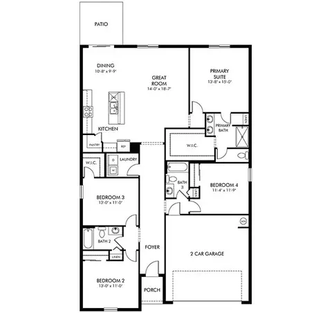 Floorplan - 13727 Richland Gulf Cir, Parrish, FL 34219 photo 1 of 1