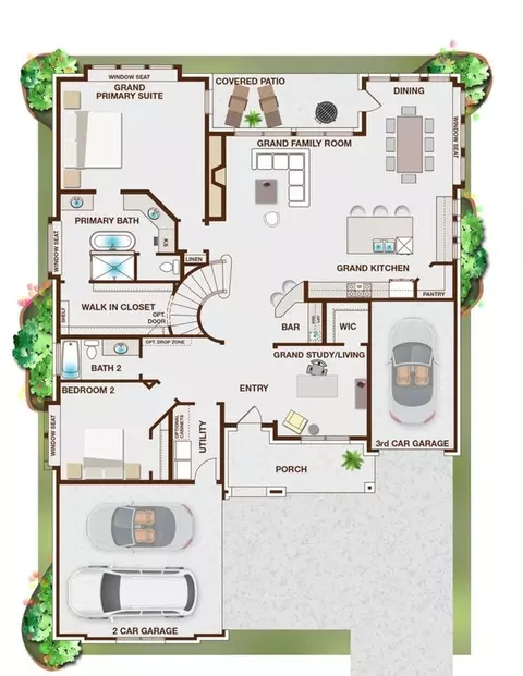 Floorplan - 3533 Ithaca St, Corinth, TX 76208 photo 1 of 2