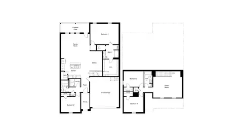 Floorplan - 2800 Hawk Dr, Denton, TX 76205 photo 1 of 1