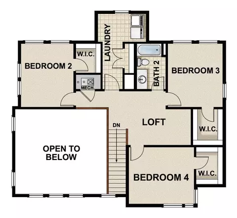 Floorplan - 2737 E Hayloft Ln, Heber, UT 84032 photo 2 of 3