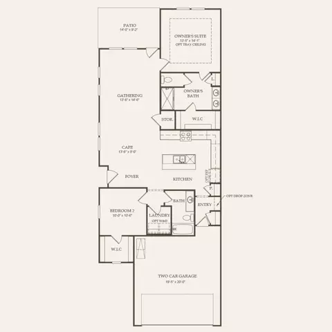 Floorplan - 19 Dover Downs Dr, Clayton, NC 27520 photo 1 of 1
