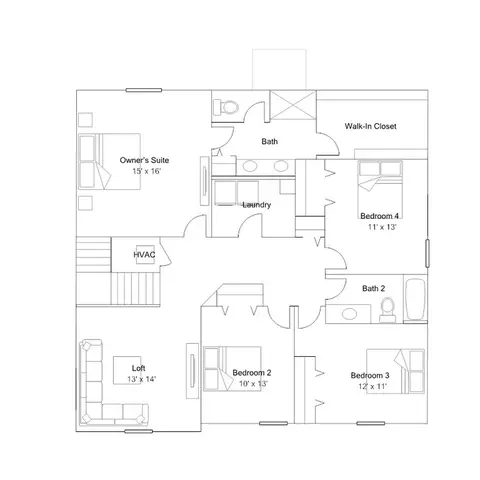 Floorplan - 13627 Sunset Sapphire Ct, Parrish, FL 34219 photo 2 of 2