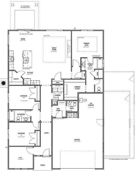 Floorplan - 5367 S Redondo Ave, Washington, UT 84780 photo 1 of 1