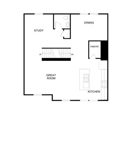Floorplan - 3929 Bergman Blvd, Springfield, OH 45505 photo 2 of 3