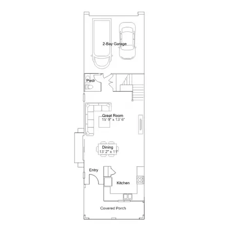 Floorplan - 8315 E Petra Ave, Mesa, AZ 85212 photo 2 of 6