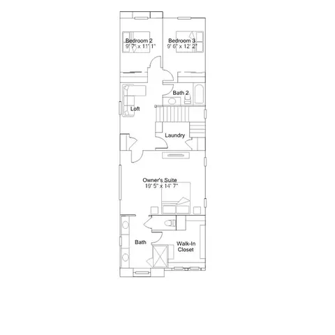 Floorplan - 8315 E Petra Ave, Mesa, AZ 85212 photo 5 of 6