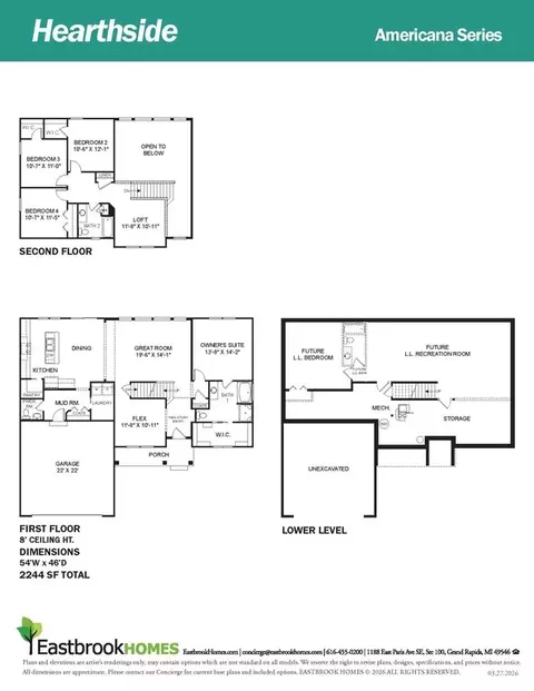 Floorplan - 9371 5 Mile NE, Ada, MI 49301 photo 1 of 1