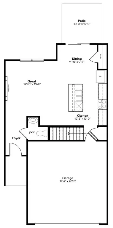 Floorplan - 2211 Bugge Dr, Adel, IA 50003 photo 1 of 2