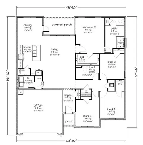 Floorplan - 101 Mulberry Dr, Lucedale, MS 39452 photo 1 of 2