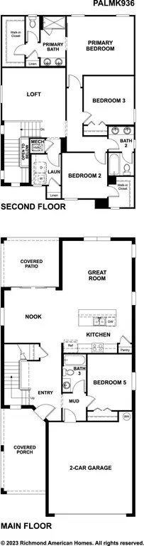 Floorplan - 5357 Wolf Creek Dr, Apollo Beach, FL 33572 photo 1 of 1