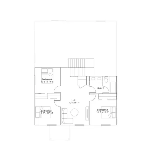 Floorplan - 8014 Black Ledge Way, Antelope, CA 95843 photo 3 of 3