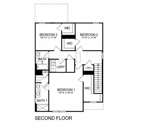 Floorplan - 2002 10th St SE, Hickory, NC 28602 photo 2 of 2