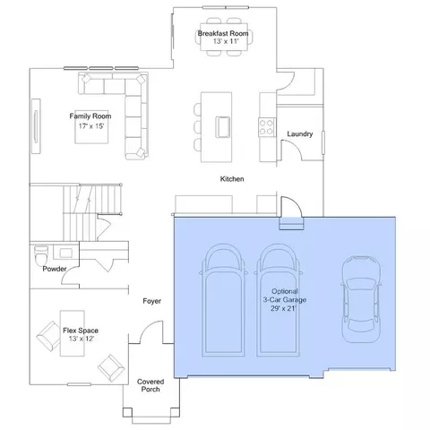 Floorplan - 14959 S Henebry Ln, Plainfield, IL 60544 photo 2 of 4