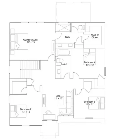 Floorplan - 14959 S Henebry Ln, Plainfield, IL 60544 photo 4 of 4