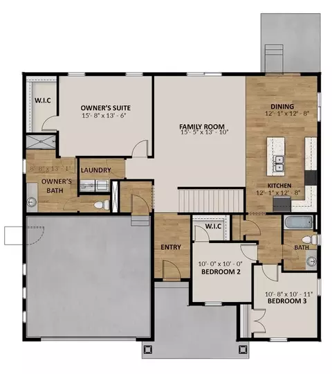 Floorplan - 916 E Harrier St, Eagle Mountain, UT 84005 photo 1 of 3