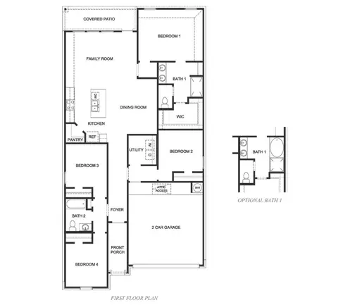 Floorplan - 13 Robin Ct, Angleton, TX 77515 photo 1 of 1