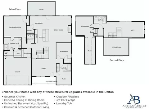 Floorplan - 618 Lovers Lane Rd, Calhoun, GA 30701 photo 1 of 1