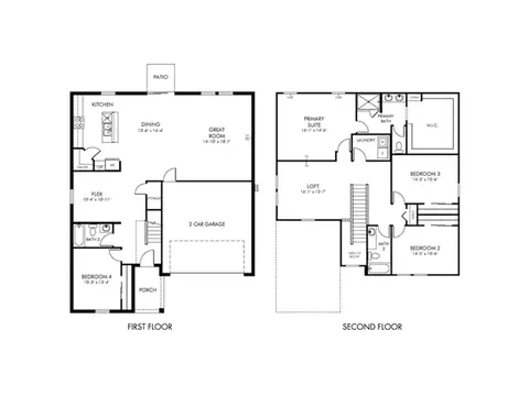Floorplan - 2867 Hornbill Dr, Saint Cloud, FL 34772 photo 1 of 1