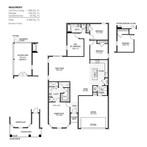 Floorplan - 136 Natureview Way, Freeport, FL 32439 photo 1 of 1