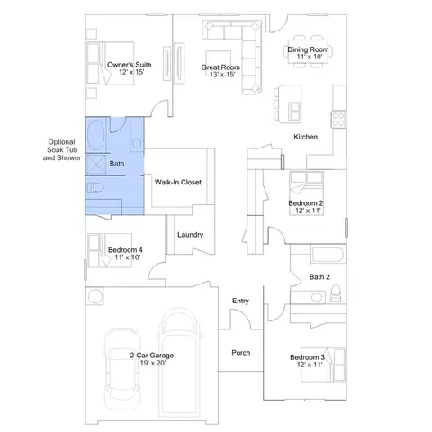 Bath - 417 Silas Dr, Tuttle, OK 73089 photo 3 of 3