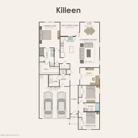 Floorplan - 6509 Adderly Rd, Pilot Point, TX 76258 photo 1 of 1
