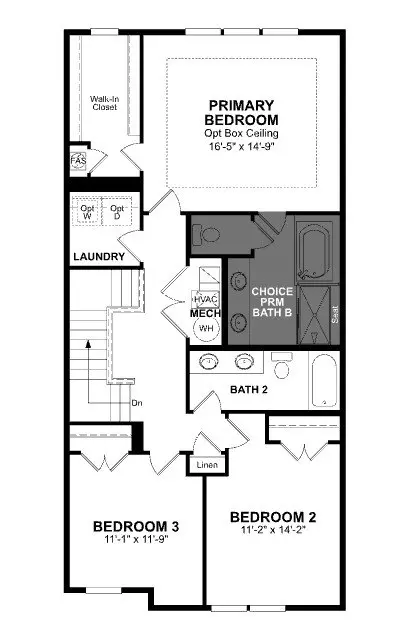Floorplan - 9894 Sir Barton Way # B, Laurel, MD 20723 photo 4 of 4