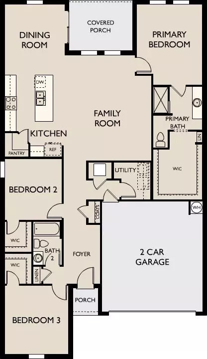 Floorplan - 4630 Dusty Coral Dr, Saint Cloud, FL 34772 photo 1 of 1