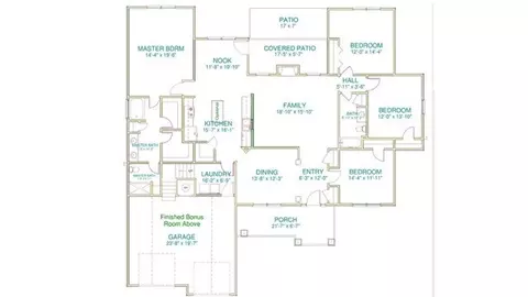 Floorplan - 479 Adhurst Dr, Enoree, SC 29335 photo 1 of 1