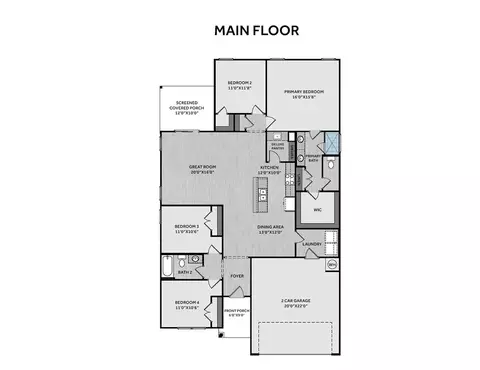 Floorplan - 4184 Workman Loop, Leland, NC 28451 photo 1 of 1