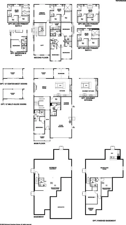 Floorplan - 16883 Mighty Eagle Ave, Parker, CO 80134 photo 1 of 1