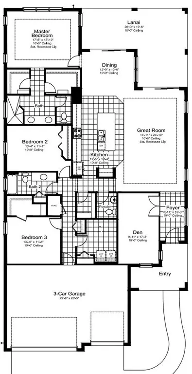 Floorplan - 4056 Skysail Dr, Naples, FL 34120 photo 1 of 1