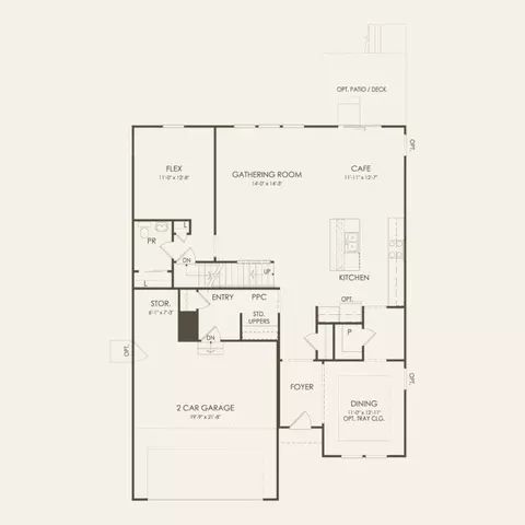 Floorplan - 702 Risdon Trl N, Saline, MI 48176 photo 1 of 2