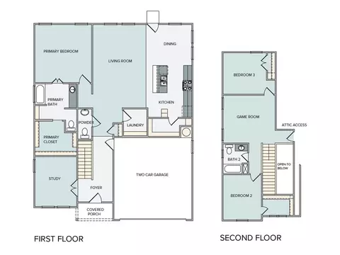 Floorplan - 182 Hortus Dr, Kyle, TX 78640 photo 1 of 1