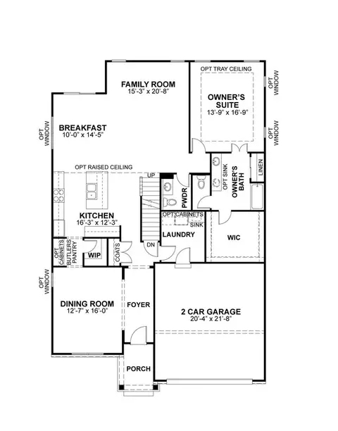 Floorplan - 236 Randlin Dr, O'fallon, MO 63367 photo 1 of 3
